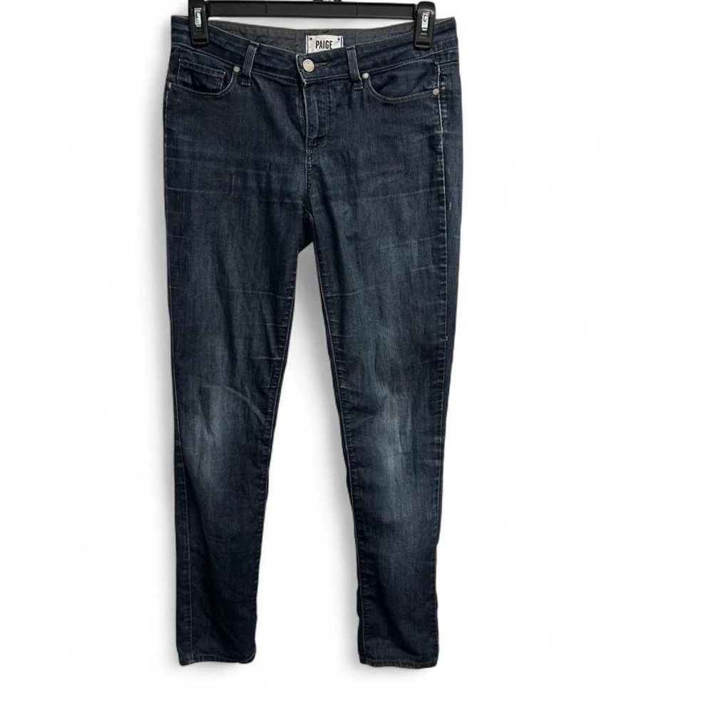 PAIGE Women's Midnight Blue Skinny Jeans